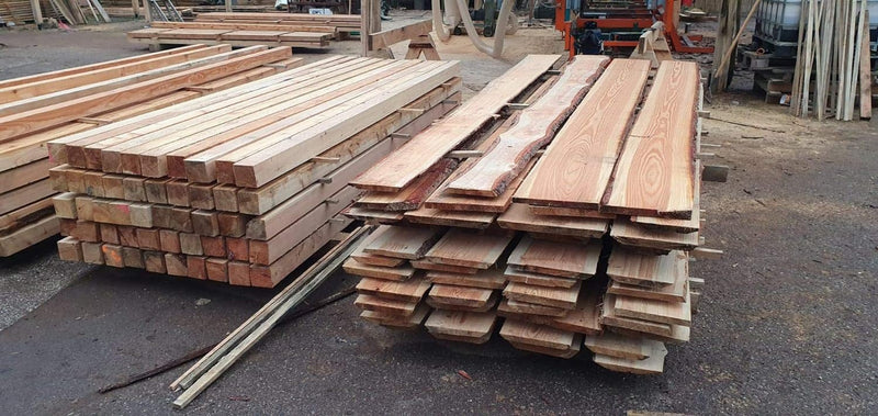 SCHWARTENBRETT EICHE BRETT BOHLE UNBESÄUMT RUSTIKAL DEKO ZAUN RETRO 100cm Länge (5)