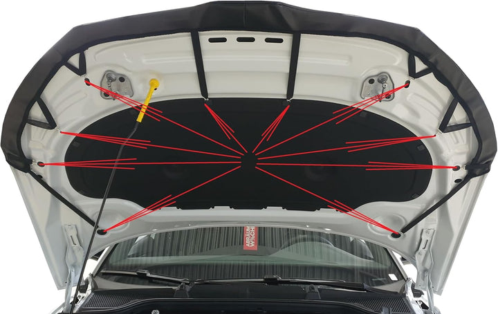 AB3-00439 Auto Bra kompatibel mit Skoda Scala Bj. ab 2018 Haubenbra Steinschlagschutz Tuning Bonnet