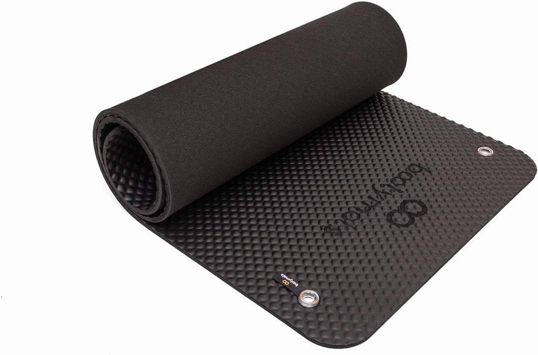 Bootymats Pilates Grosse Matte, Komfort und Komfort für Pilates-Übungen, Masse: 180 x 60 cm, Dicke: