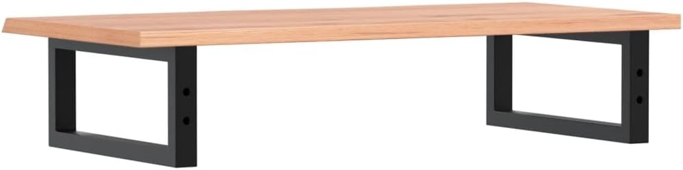vidaXL Waschtischplatte mit Halterung, Holzplatte Waschtischkonsole Wandmontage, Waschbeckenplatte W