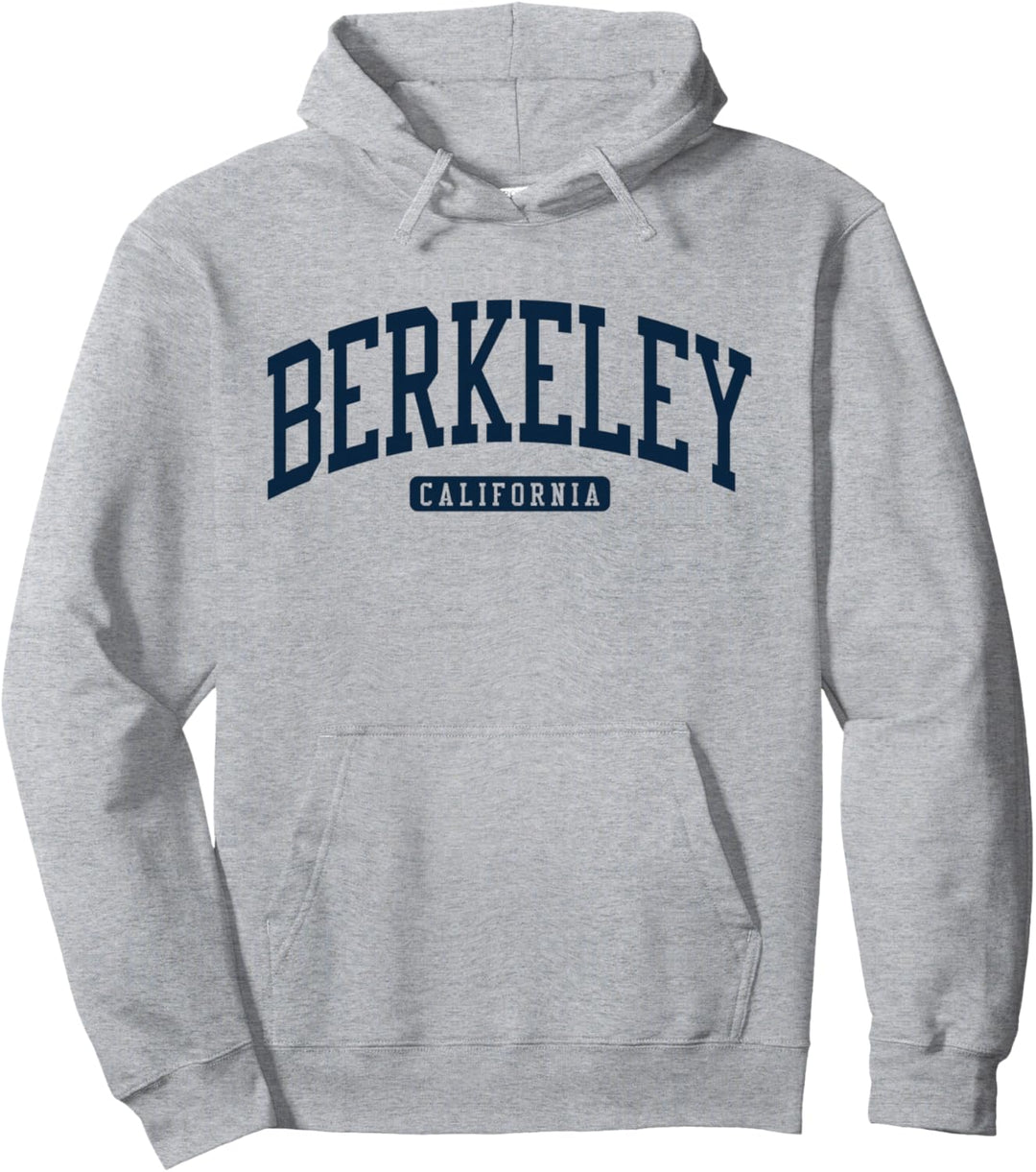 Berkeley California CA College University Style Marineblau Pullover Hoodie