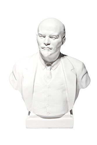 danila-souvenirs Sowjetischer russischer Leader Wladimir Lenin marmor Büste Statue Skulptur 18 cm