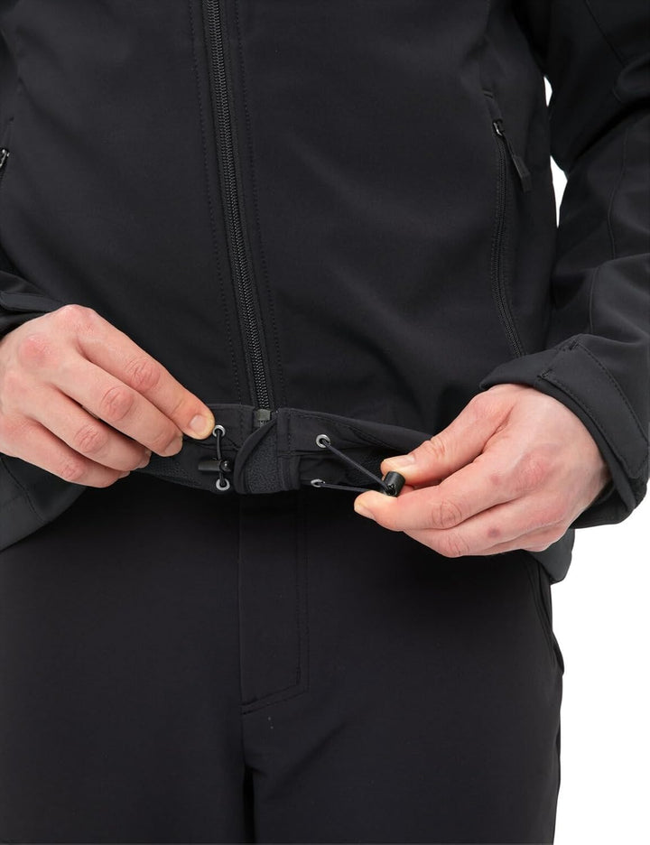 VAUDE Men's Cyclone Jacket VI - Softshelljacke Herren XL Schwarz, XL Schwarz