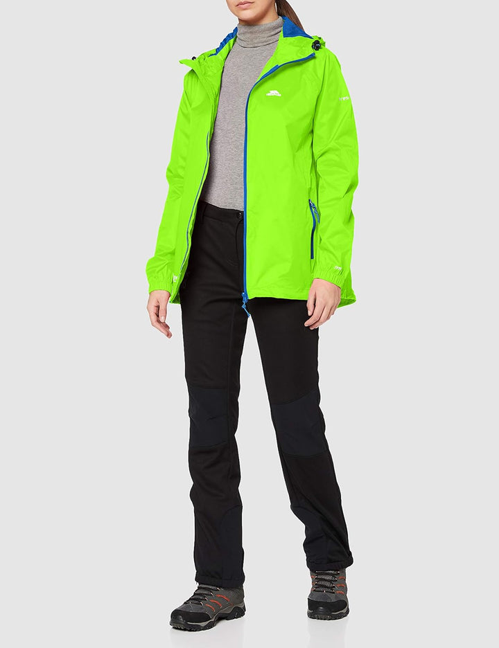 Trespass Unisex Erwachsene Qikpac Jacket Kompakt Zusammenrollbare Wasserdichte Regenjacke 3XS grün (