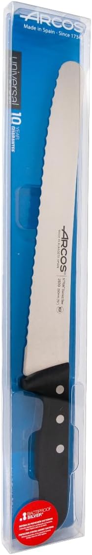 Arcos Konditormesser aus Edelstahl mit 250 mm Klinge - Ergonomischer Griff aus Polyoxymethylen (POM)