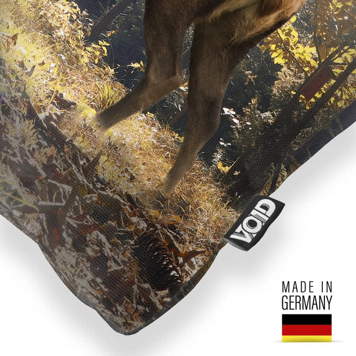 VOID Hirsch Wald Herbst Kissenbezug Kissenhülle Sofakissen Kissen Deko Weihnachten Winter Weihnachts