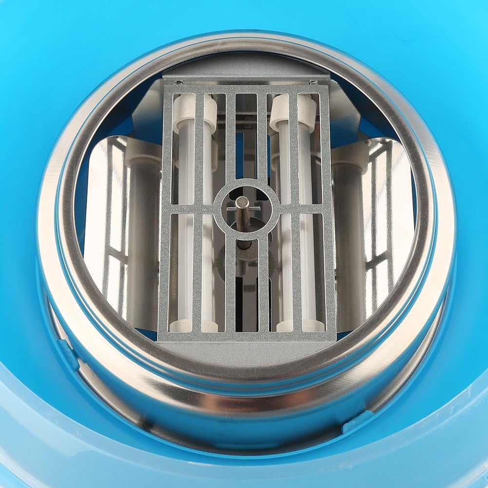 XUANYU 450W Zuckerwattemaschine Set für Zuhause Cotton Candy Machine mit Messlöffel und 10er Stäbche