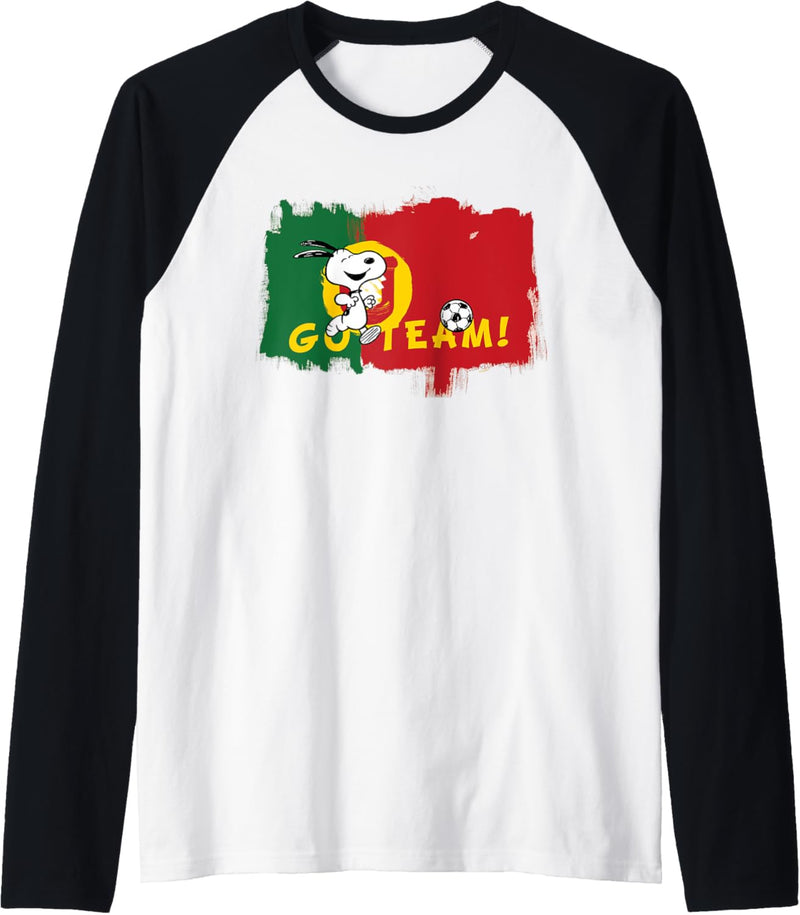 Peanuts Go Portugal Raglan