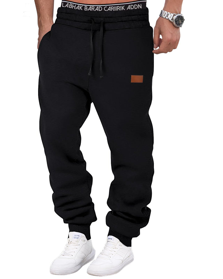 HMIYA Jogginghose Herren Baumwolle Trainingshose Sporthose Freizeithose Lang Hosen Klassische Sweath