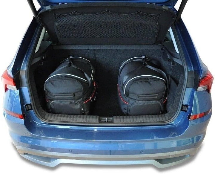 KJUST Dedizierte Kofferraumtaschen 3 stk kompatibel mit SKODA KAMIQ I 2019+