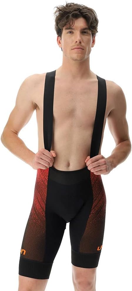 UYN Herren Shorts Shorts-o102006 M Black/Orange, M Black/Orange