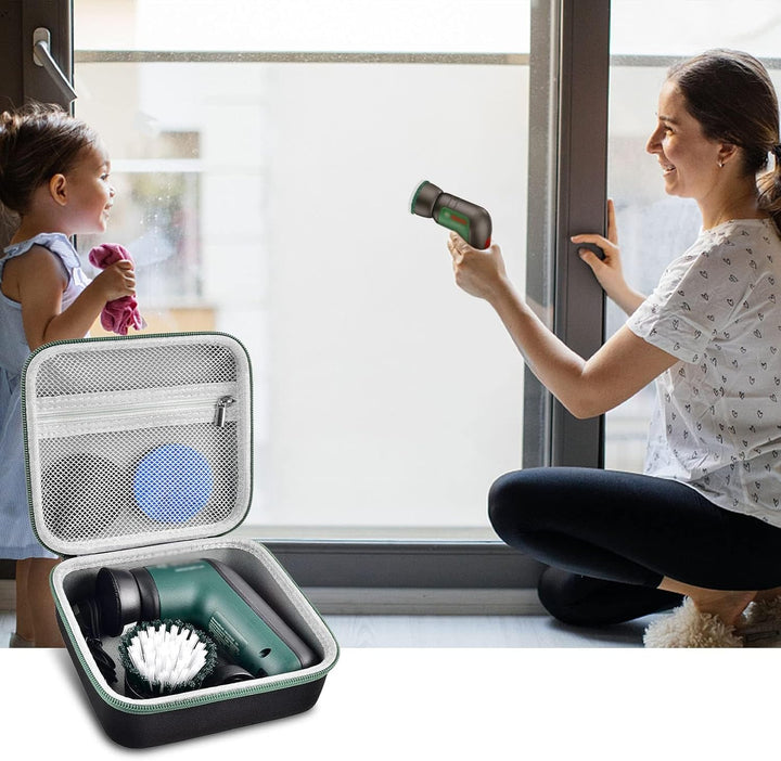 PSofcake Aufbewahrungsbox-Tasche für Bosch Home and Garden Akku-Reinigungsbürste, Universal-Bürsten-