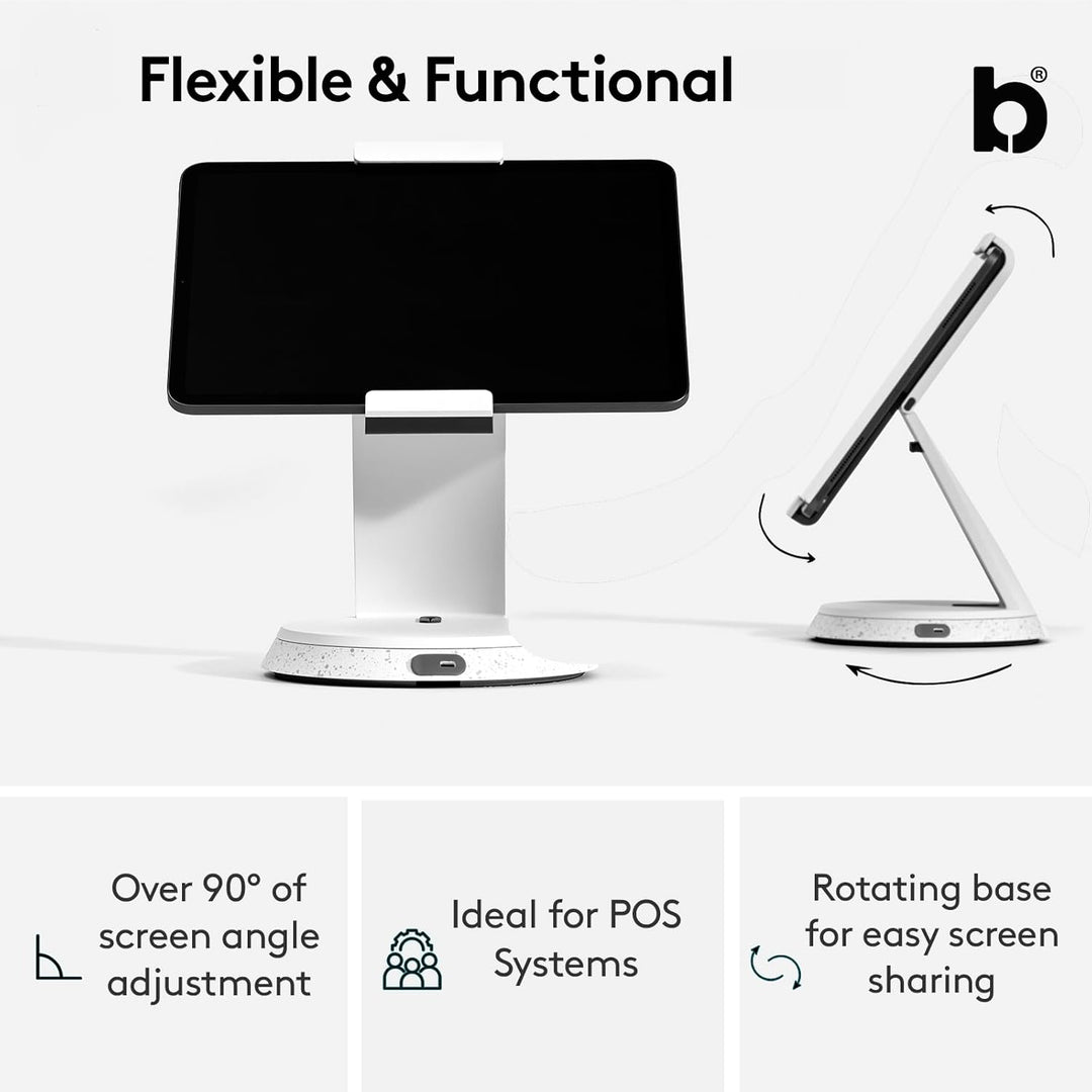 Bouncepad Eddy - universelle Tischhalterung kompatibel mit fast allen wichtigen iPads und Tablets, w