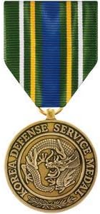 MEDALS OF AMERICA EST. 1976 Korean Defense Service Medaille (KDS) Full Size, Bronze, Einheitsgrösse