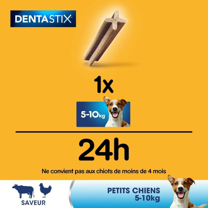 Pedigree Dentastix – Leckerlis für Hunde Petit chien (5-10kg), Petit chien (5-10kg)