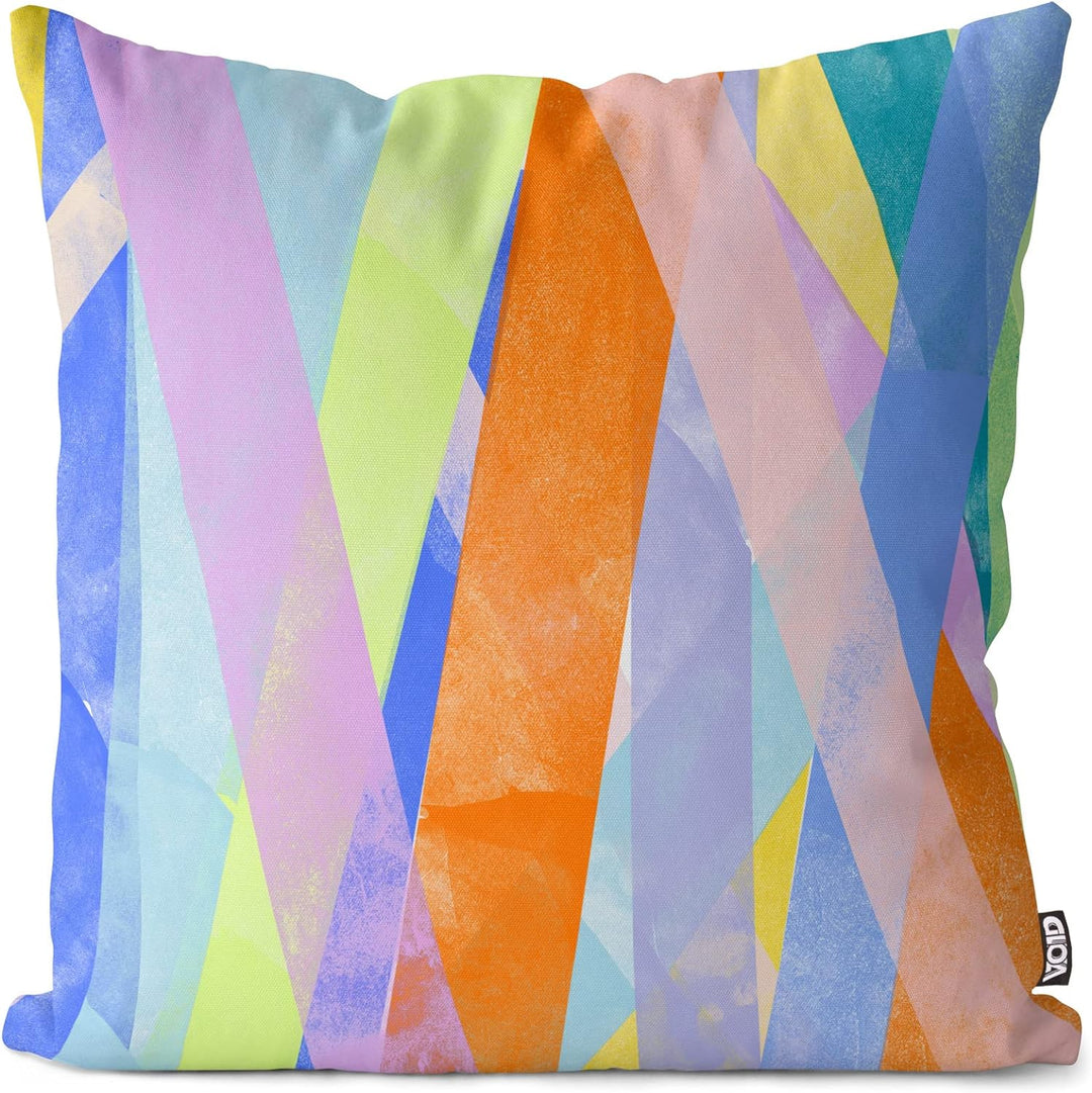 VOID Bunte Flächen Pastell Kissenbezug Kissenhülle Sofakissen Kissen Deko Outdoor-Kissen Dekokissen,