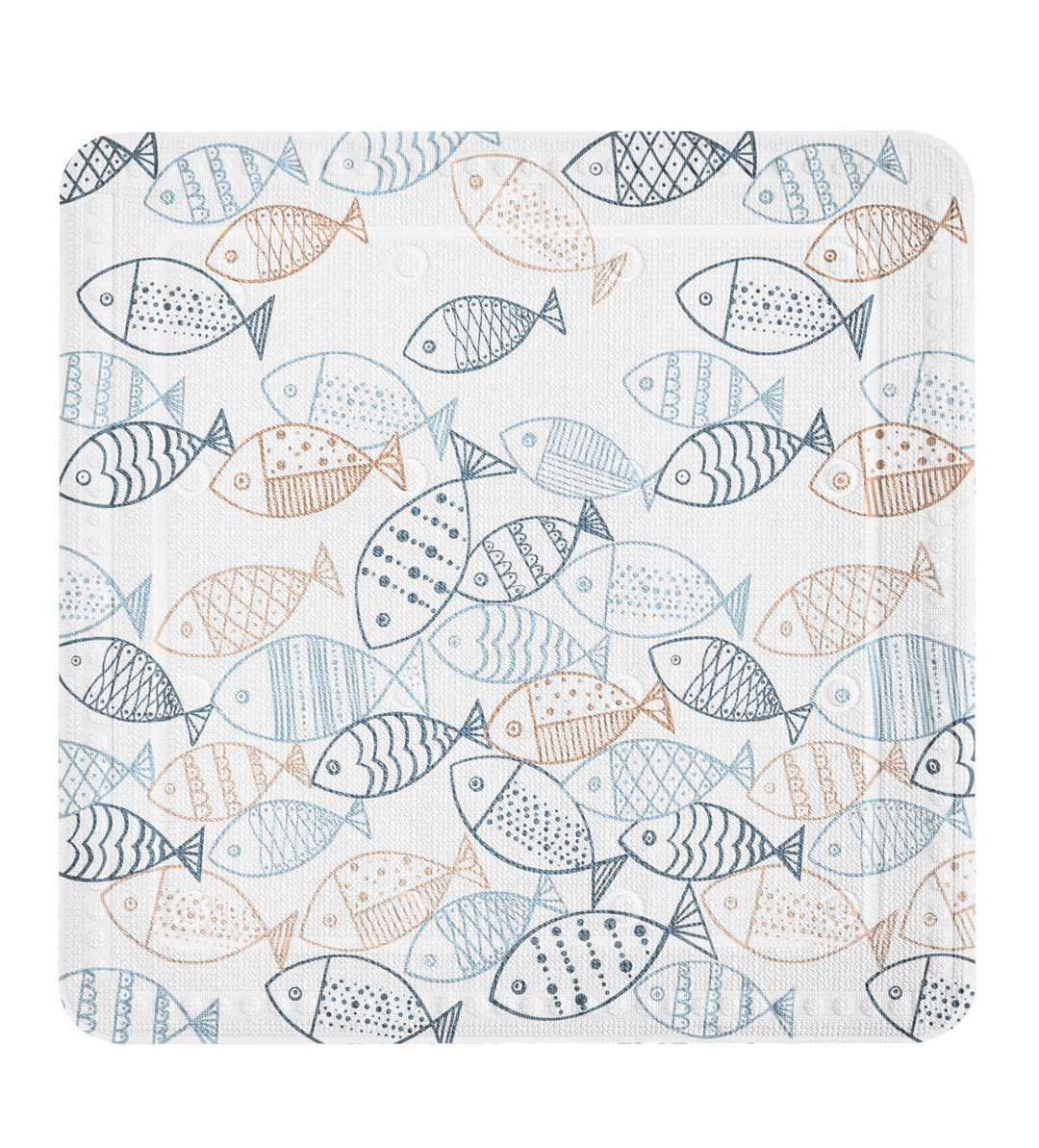 Kleine Wolke Sardinas Duscheinlage Multicolor 55x 55 cm 55 x 55 cm (Quadratisch) Multicolor, 55 x 55