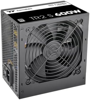 Thermaltake TR2 S 600W | PC-ATX-Netzteil | 80-Plus | leiser 120 Lüfter | EU zertifiziert | schwarz,