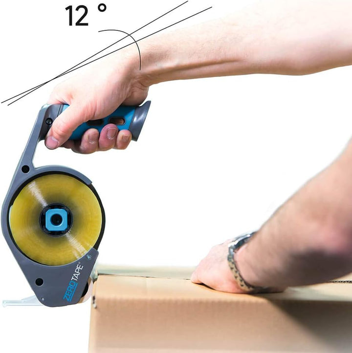 ZeroTape® FIRST Packband Handabroller mit maximalen Komfort - innovativer Paketbandabroller für das