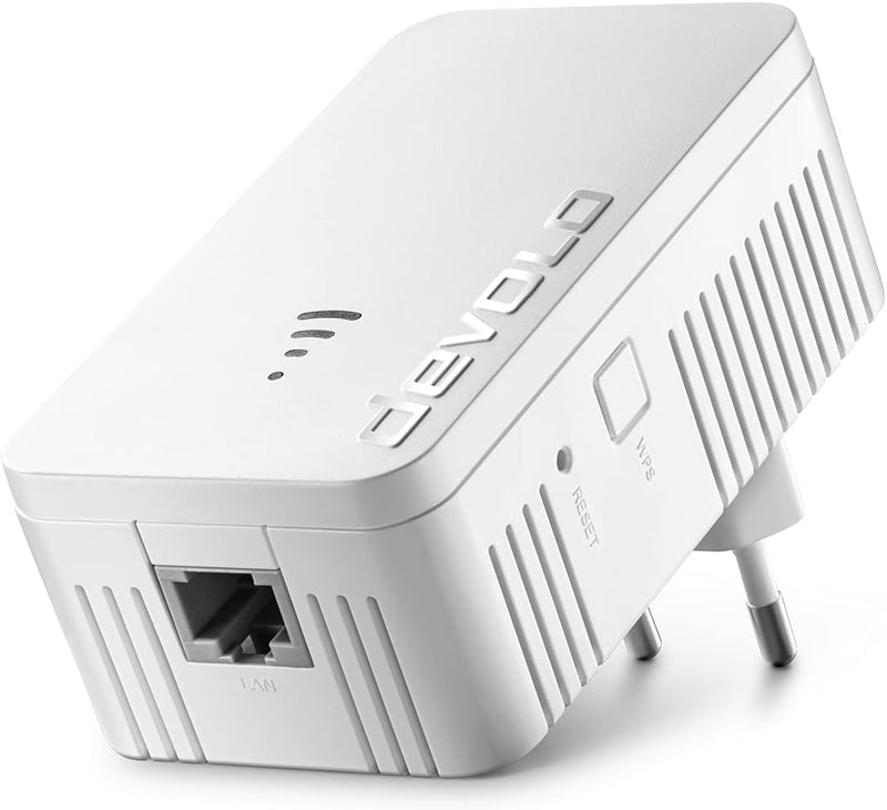 Devolo Repeater WiFi 5 (ac) 1200: Verstärker WiFi Mesh, 1200 Mbits, 1x Gigabit Ethernet, WLAN-Repeat