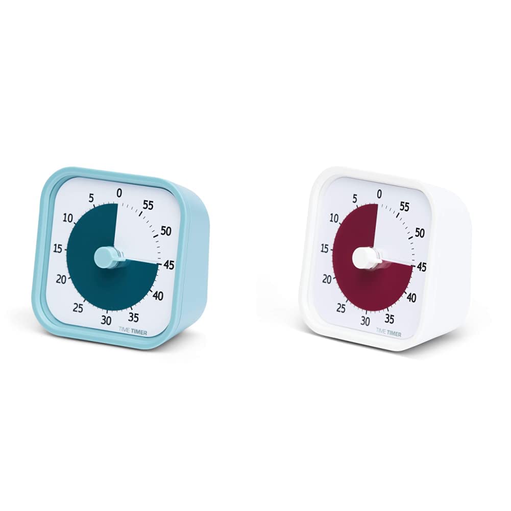Time Timer Home MOD - 60 Minuten Visueller Timer Home Edition (Lakenweiss) & Home MOD — 60 Minuten K
