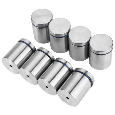 Glas Abstandshalter, 8 Stücke M38 * 50mm Edelstahl Werben Befestigungsstift für Unternehmen, Büro, G