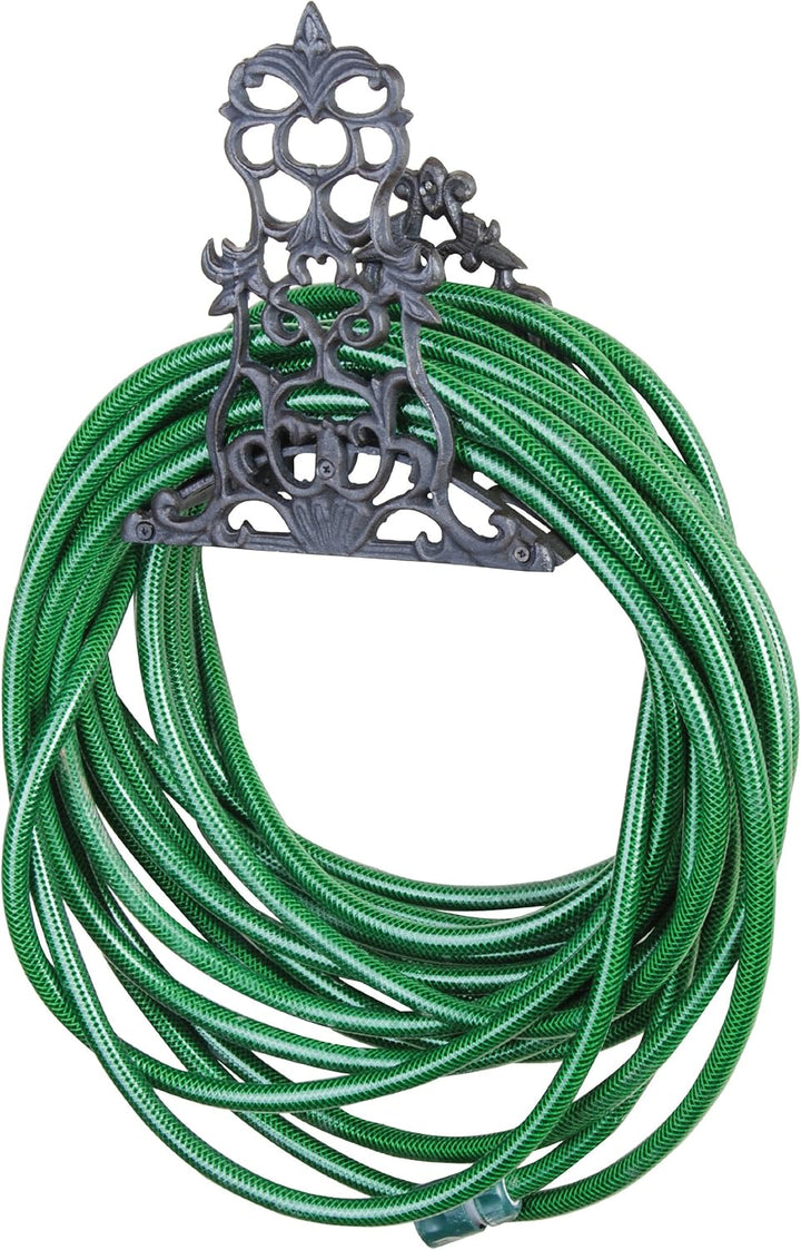 Esschert Design Gartenschlauchhalterung, Gusseisen, braun, CB6