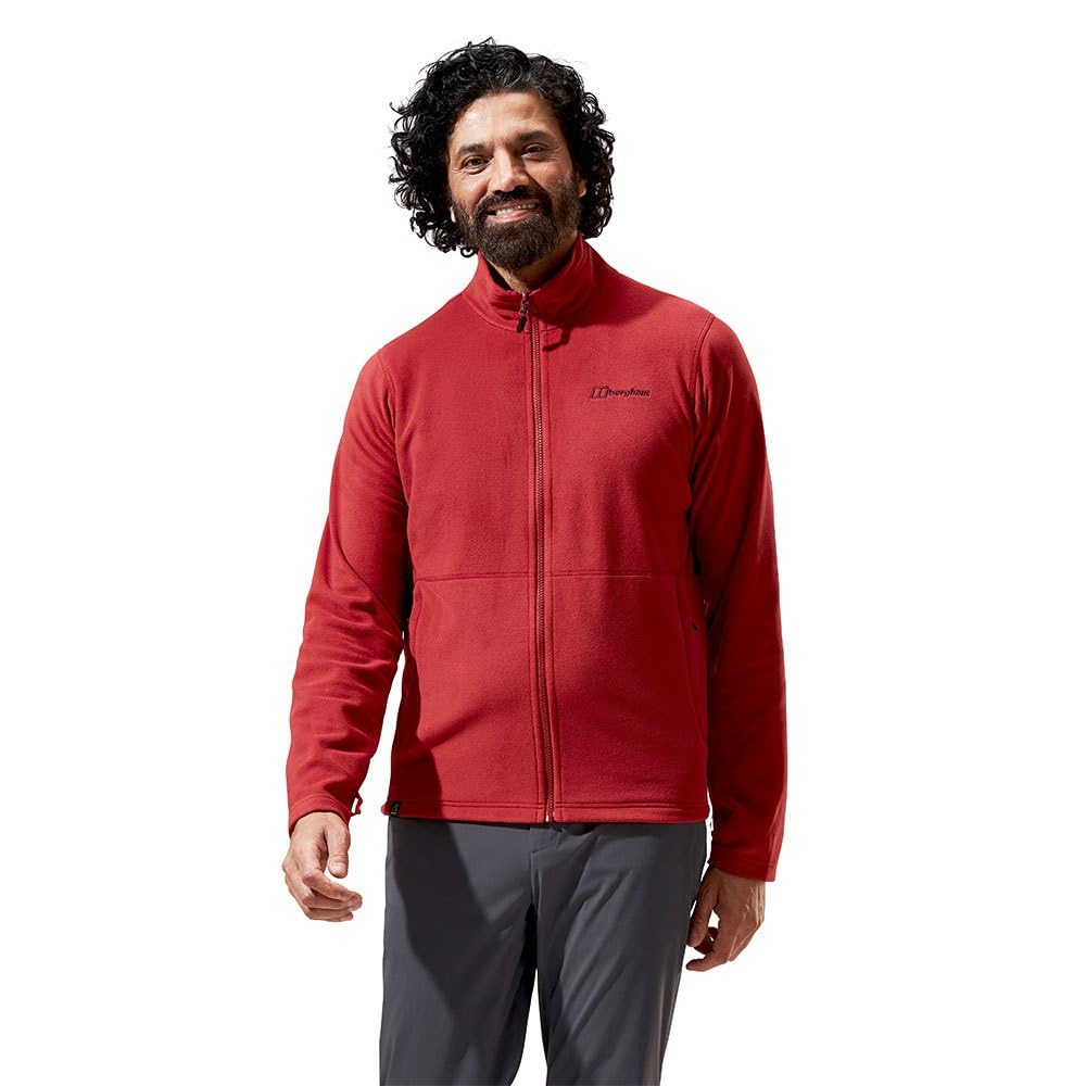 Berghaus Herren Prism Micro Interactive Polartec Fleece Jacket XL Tall Poppy, XL Tall Poppy