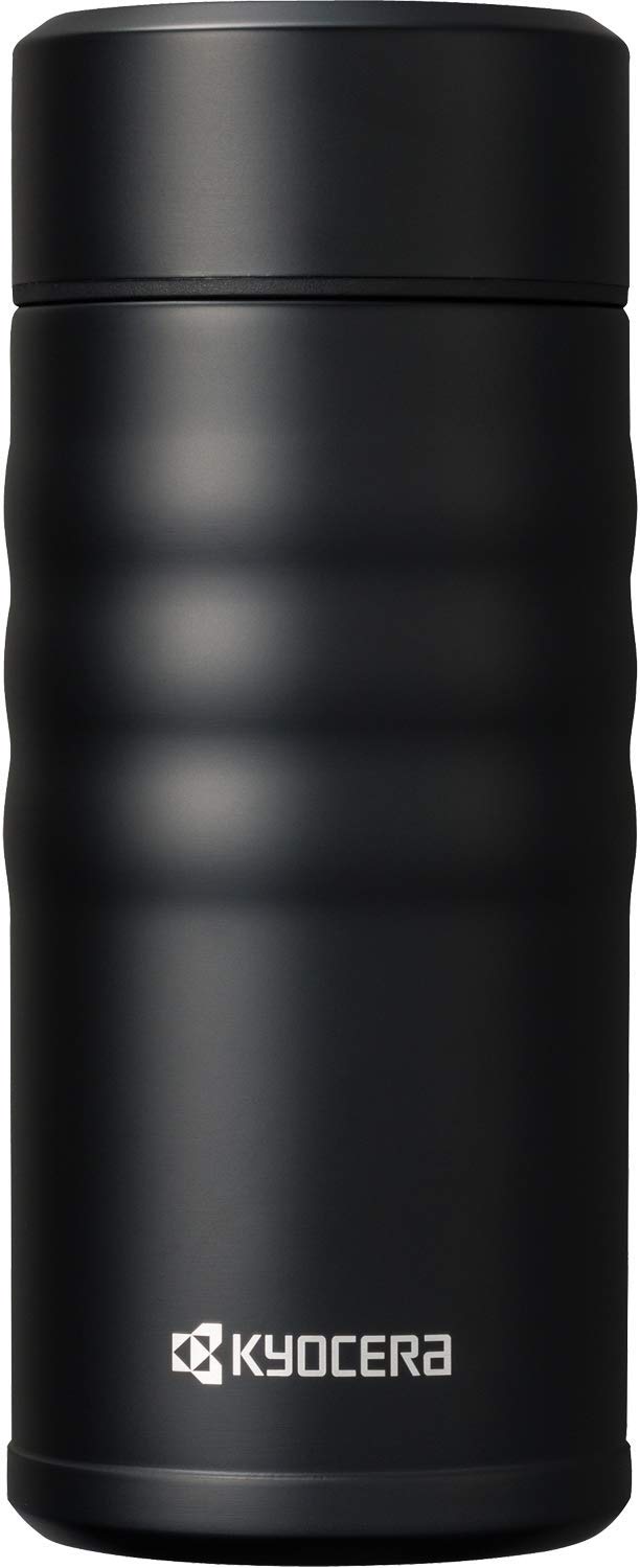 Kyocera TWIST TOP - isolierte Trinkflasche mit keramischer Innenbeschichtung | schadstoff-frei | aus