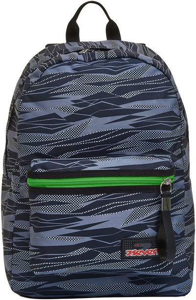 Seven School Backpack, Imusicpack, inklusive Soft-Touch-Kopfhörern, Öko-Material, Unisex, Kinder und