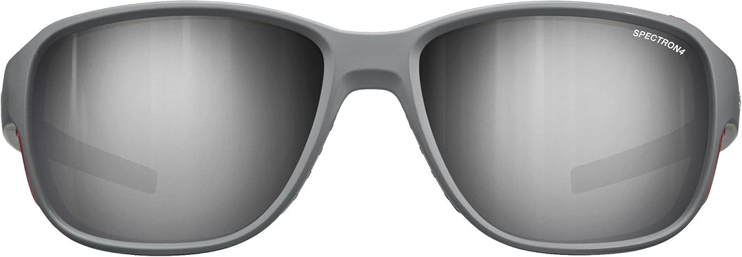 Julbo Für Herren Montebianco 2 Lunettes de Soleil Einheitsgrösse Grau / Rot, Einheitsgrösse Grau / R