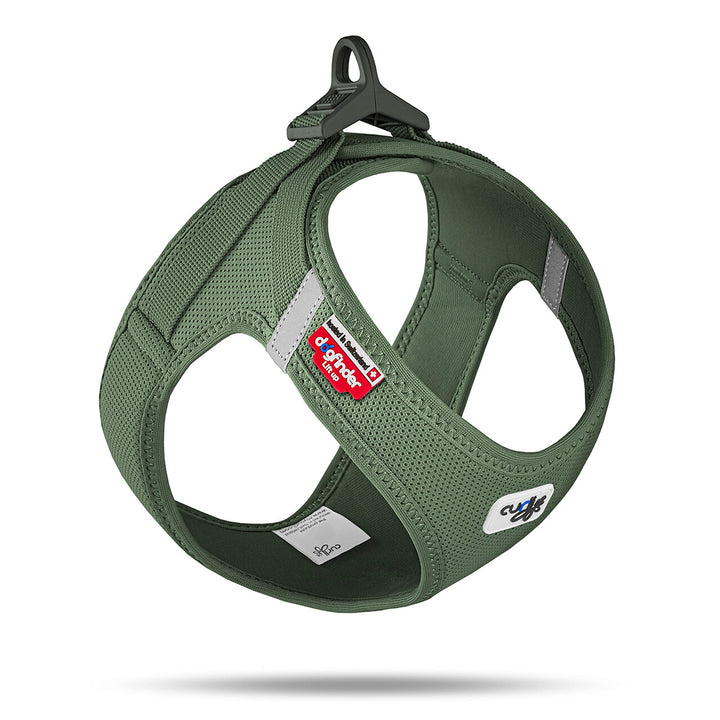 Vest Harness curli Clasp Air-Mesh Moss XS Grün (Moss) XS Einfarbig, Grün (Moss) XS Einfarbig