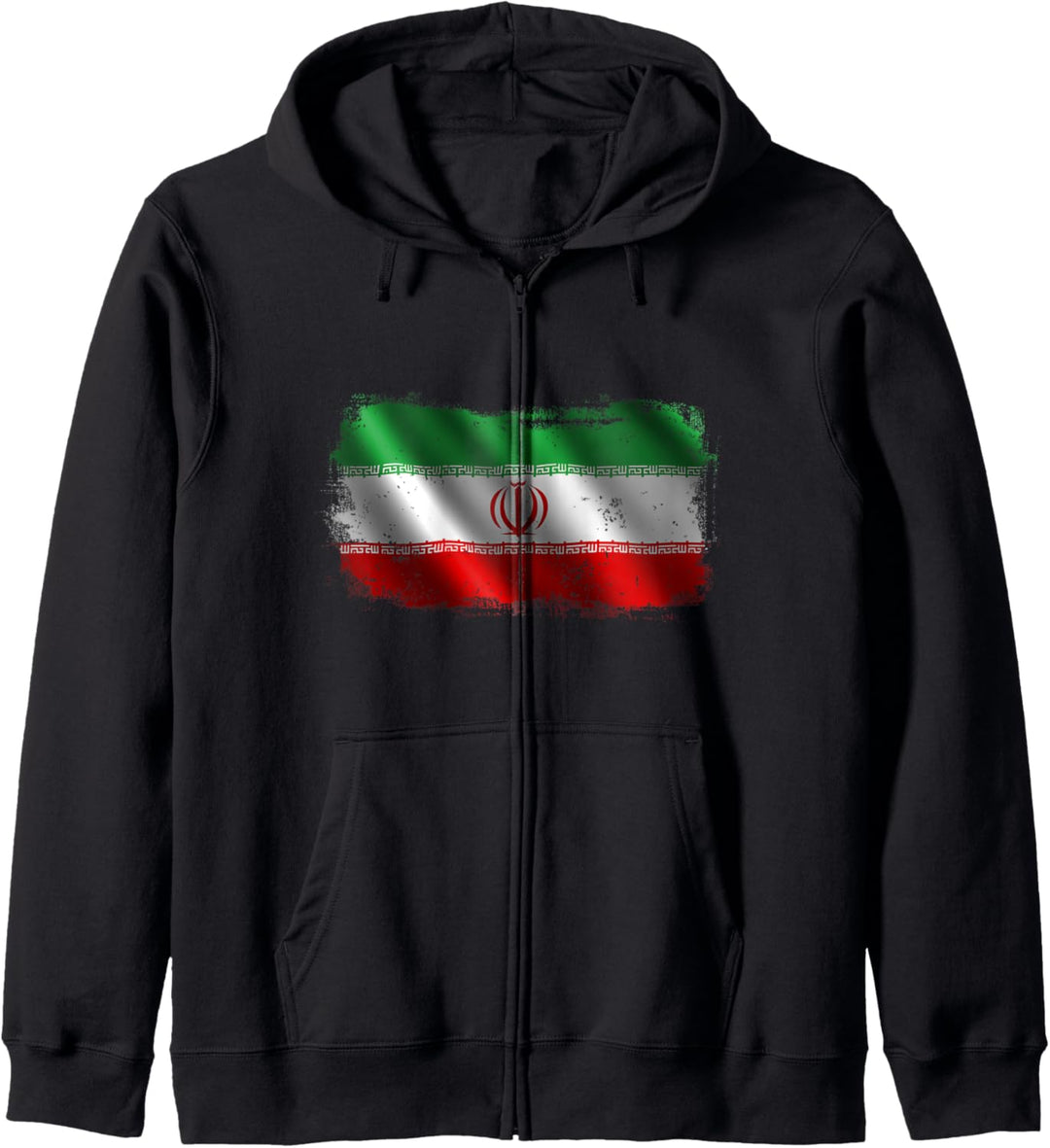Iran Iranische Nationalflagge Kapuzenjacke