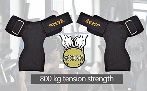 Professionelle Handschuhe für Fitness Unisex-Zughilfen mit extra Grip 800KG