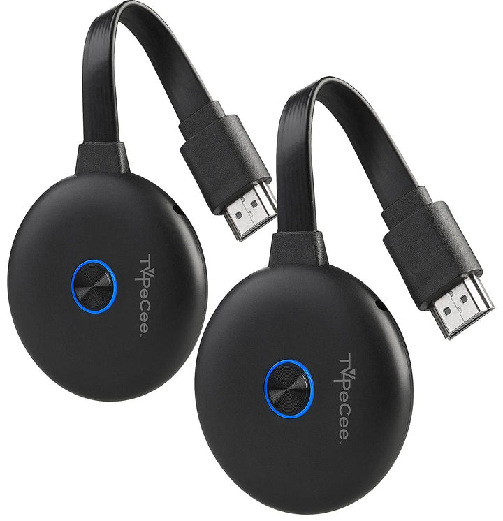 TVPeCee Wireless HDMI Streaming: 2er Pack WLAN-HDMI-Streaming-Empfänger für Miracast, AirPlay & DLNA