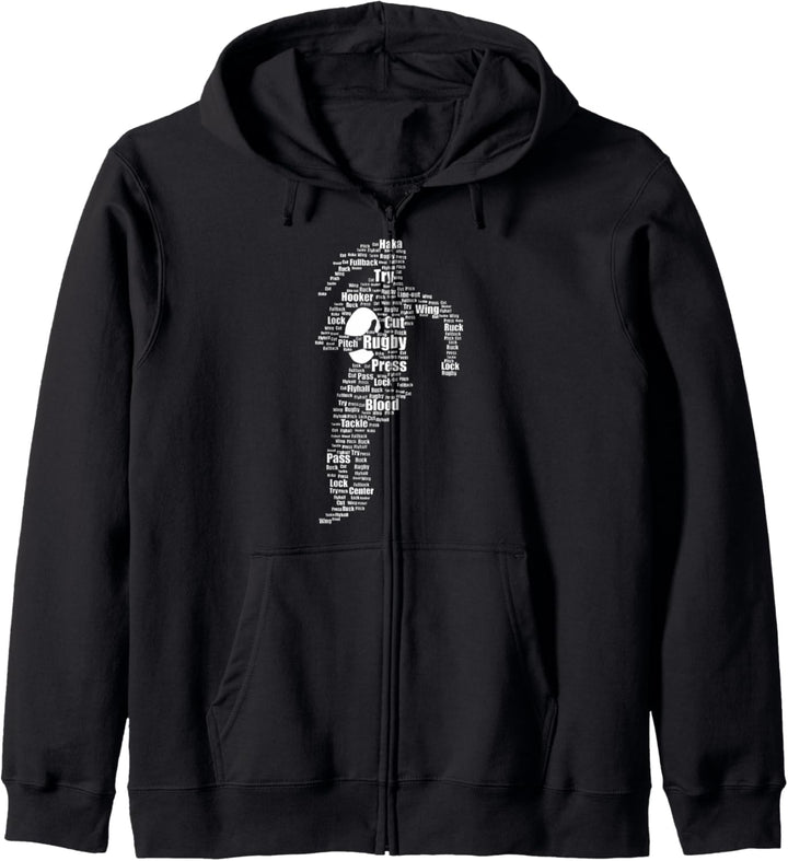 Stolze Rugby Mädchen Geschenke Rugby Spielerinnen Kapuzenjacke