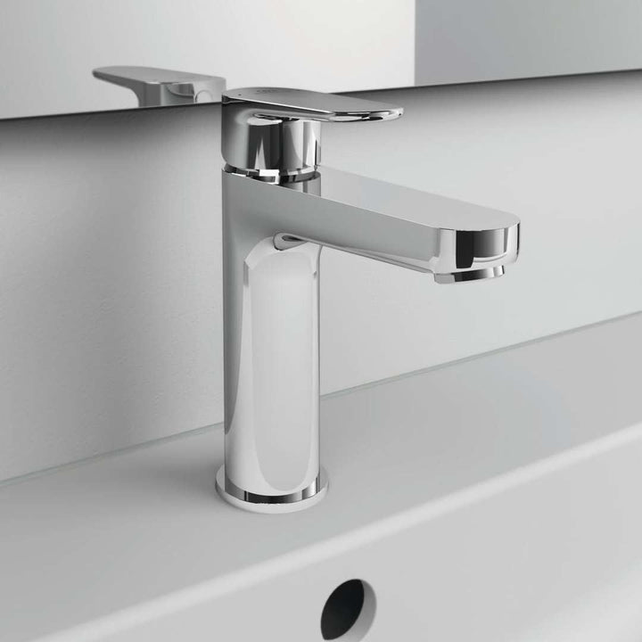 Ideal Standard BC554AA Cerafine O Waschtischarmatur ohne Ablaufgarnitur Auslaufhöhe 122mm ohne Ablau