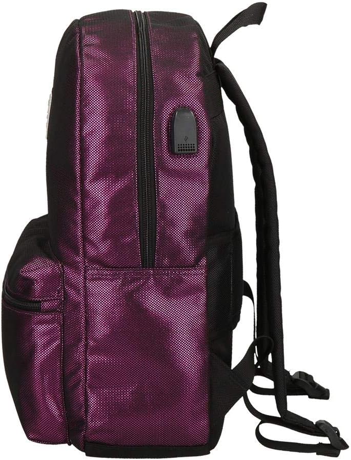 Pepe Jeans Lily Laptop-Rucksack Violett 32x44x15 cms Polyester 15,6" 21.5L Pc Rucksack, Pc Rucksack