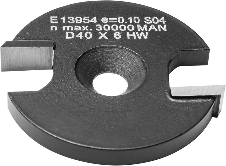ENT 13954 Scheibennutmesser HW, Durchmesser (D) 40 mm, NL 6 mm, mit Senkbohrung D=40 / NL=6, D=40 /