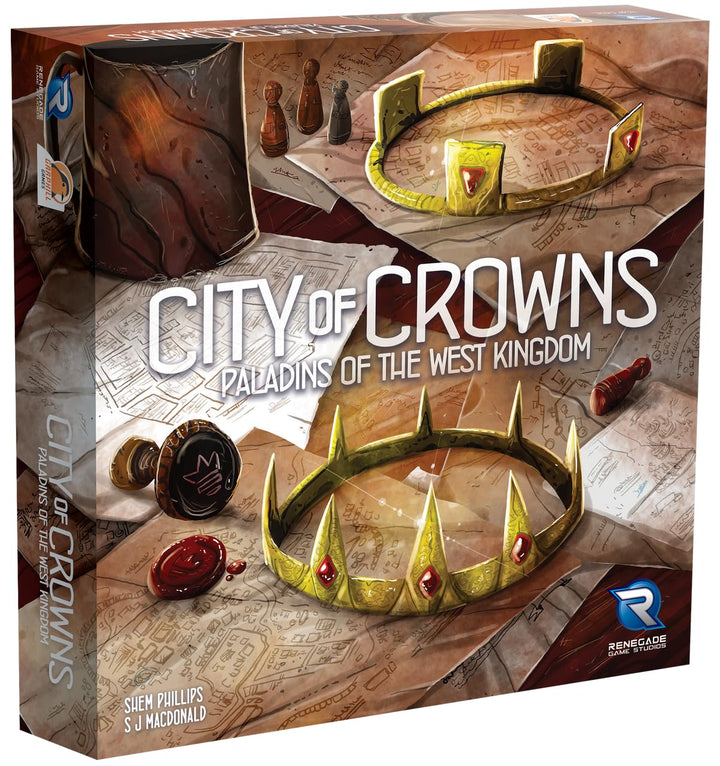 Renegade Game Studios Paladins of The West Kingdom City of Crowns Expan