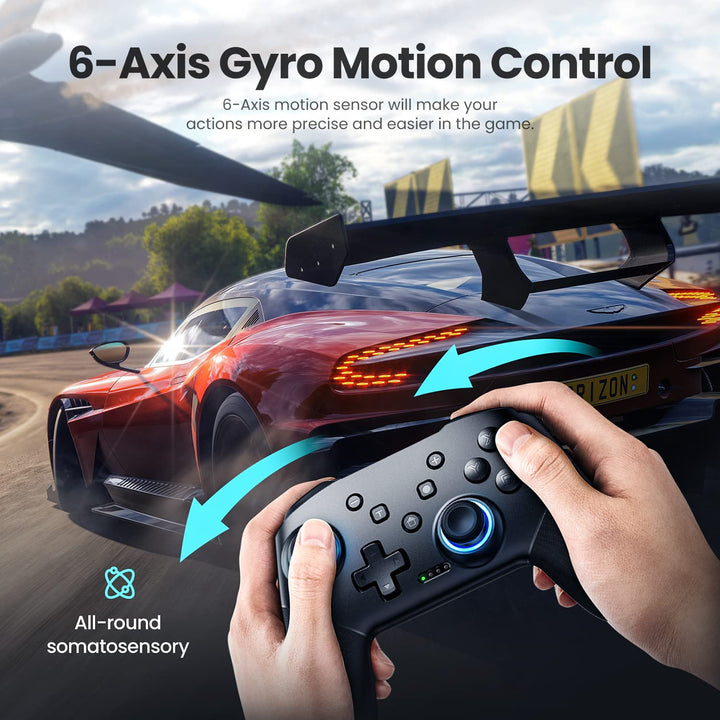 VOYEE Wireless Switch Controller, Compatible with Switch Pro Controller for Switch/Switch Lite/OLED/
