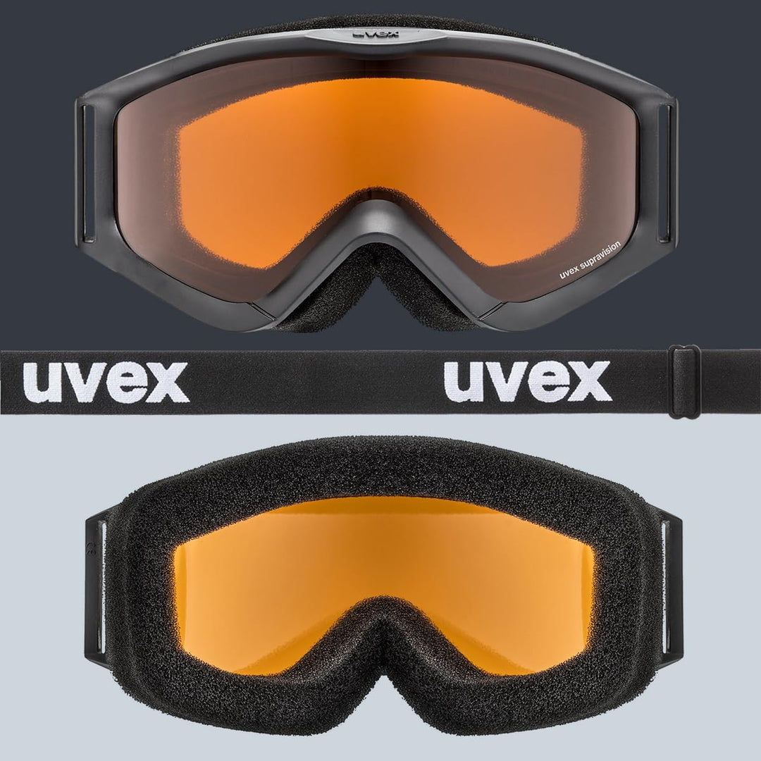 uvex speedy pro - Skibrille für Kinder - konstrastverstärkend - vergrössertes, beschlagfreies Sichtf