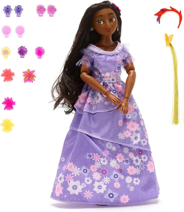 Disney Store Klassische Puppe Isabela, Encanto: Die Fantastische Familie Madrigal, Violett, Isabela
