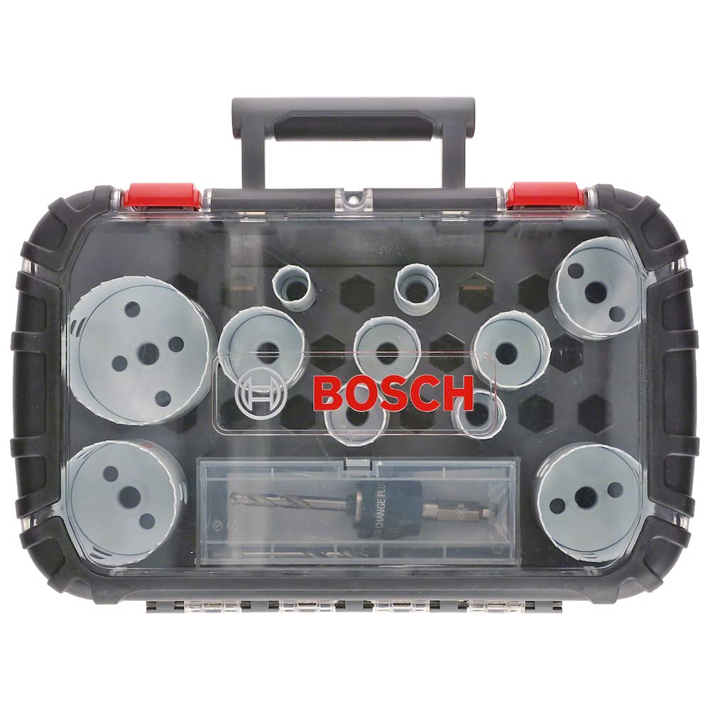 Bosch Professional 14 tlg. Lochsäge Progressor for Wood &amp; Metal Set Universal (für Holz und Metall,