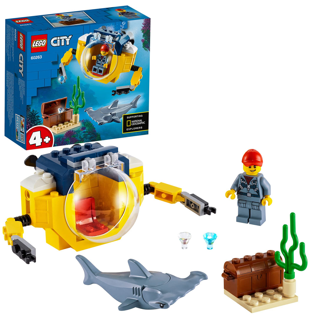 LEGO 60263 City Oceans Mini-U-Boot für Meeresforscher