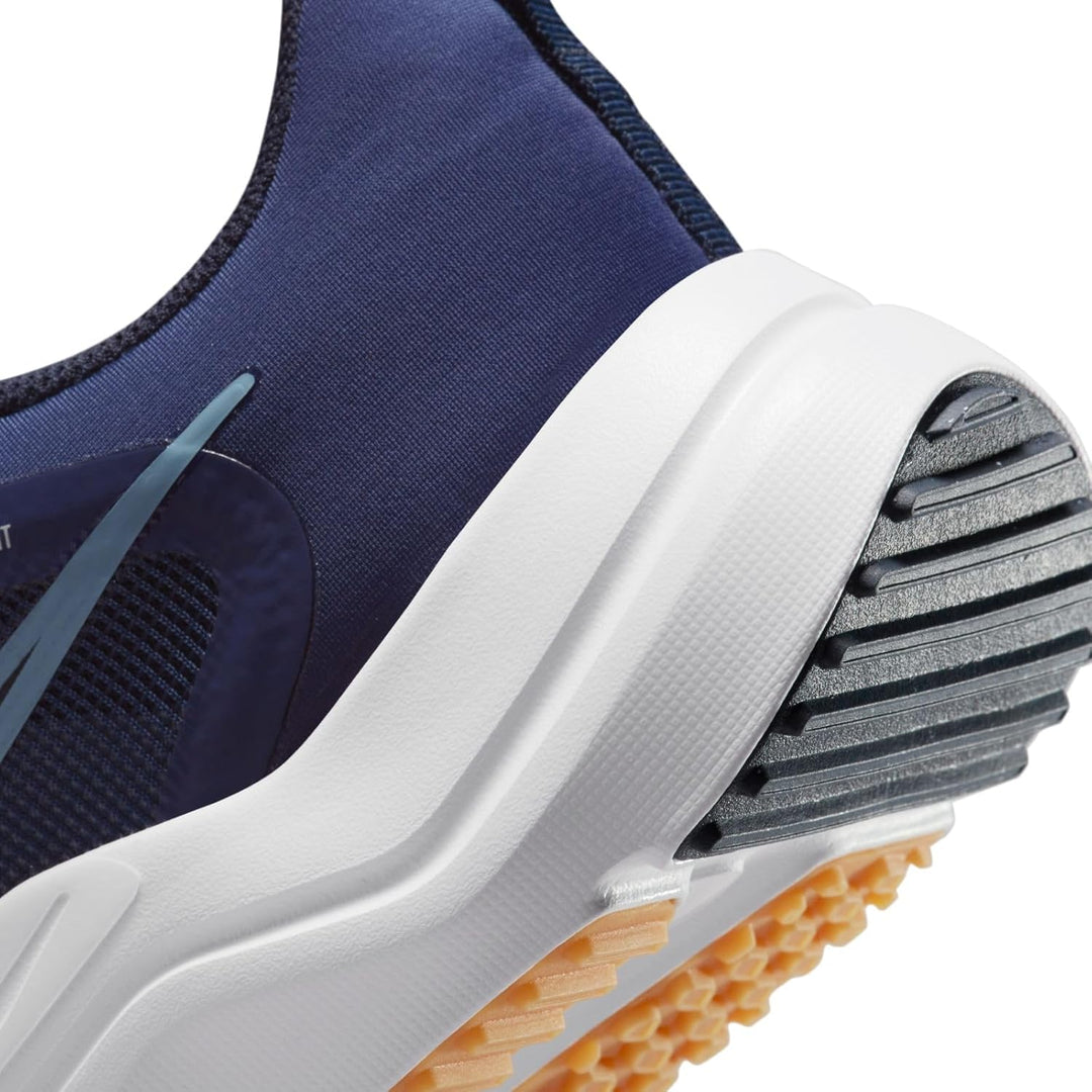 Nike Herren Downshifter 12 Sneaker 41 EU Midnight Navy Worn Blue Dark Obsidian, 41 EU Midnight Navy