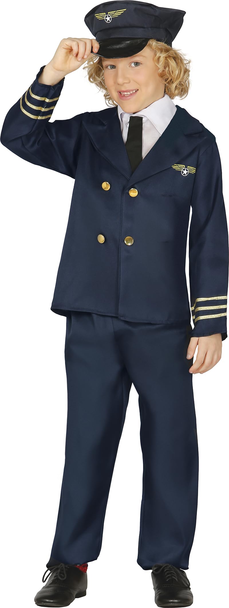Guirca - Fliegerpiloten-Kostüm Grösse 7-9 Jahre (81382.0)