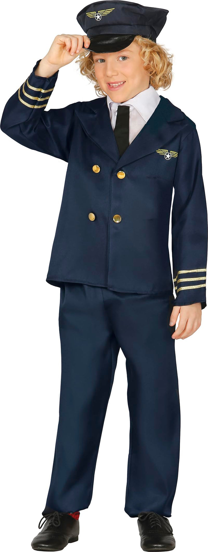 Guirca - Fliegerpiloten-Kostüm Grösse 7-9 Jahre (81382.0)