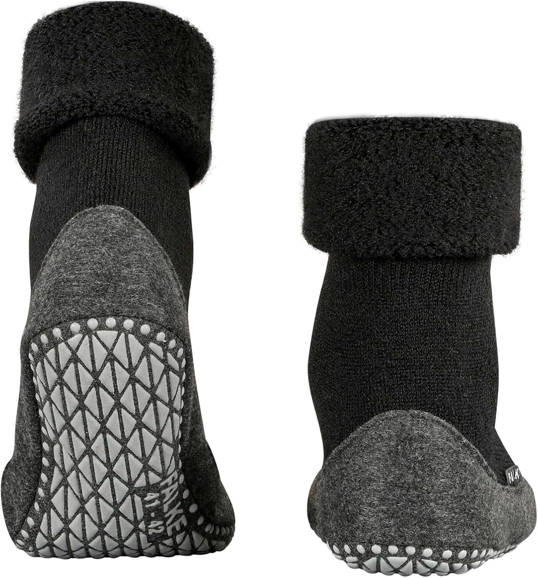 FALKE Herren Cosyshoe Stoppersocken rutschhemmende Noppen auf der Filzsohle komfortabel warm mit Plü