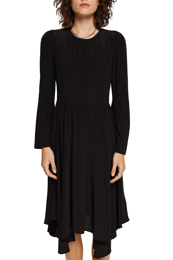 Esprit Damen 122ee1e309 Kleid 34 001/Black, 34 001/Black
